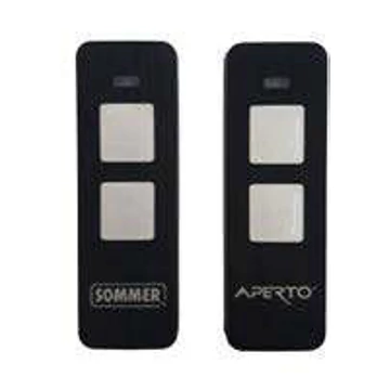 Sommer YS10019-00003 Pearl Twin kétgombos APERTO távirányító. 868,95MHz, SOMloq2 Sommer YS10019-00003 Pearl Twin kétgombos APERTO távirányító. 868,95MHz, SOMloq2