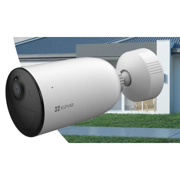 EZVIZ CS-HB3-R100-2C3HL IP csőkamera, 3 MP felbontás, 2.8mm objektív, Wifi, Mikrofon/Audio, beépített 32GB memória, IR 15m, beépített akkumulátor, HB3 Base Station-el együtt használható EZVIZ CS-HB3-R100-2C3HL IP csőkamera, 3 MP felbontás, 2.8mm objektív, Wifi, Mikrofon/Audio, beépített 32GB memória, IR 15m, beépített akkumulátor, HB3 Base Station-el együtt használható
