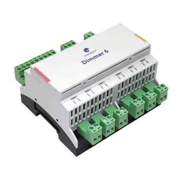 Chameleon CH-CDN-DM6-110 6 fényerőszabályzó DIN sínes bővítő egység Chameleon CH-CDN-DM6-110 6 fényerőszabályzó DIN sínes bővítő egység