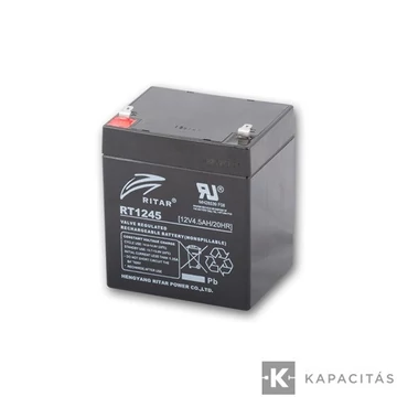 Ritar RT1245E-F1 12V 4,5Ah zárt ólomakkumulátor Ritar RT1245E-F1 12V 4,5Ah zárt ólomakkumulátor