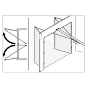 Sommer YS10171-00002 Kétszárnyú adapter maximum 2800 mm széles szárnyaskapukhoz. Sommer YS10171-00002 Kétszárnyú adapter maximum 2800 mm széles szárnyaskapukhoz.