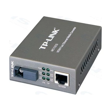 TPLINK MC112CS Optikai Media Konverter WDM 100(réz)-100FX(SC) Single mód,  MC112CS TPLINK MC112CS Optikai Media Konverter WDM 100(réz)-100FX(SC) Single mód,  MC112CS