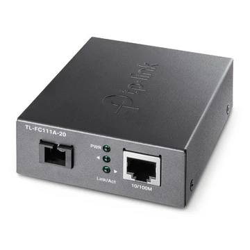 TPLINK TL-FC111A-20 Optikai Media Konverter WDM 100(réz)-100FX(SC) Single mód,  TL-FC111A-20 TPLINK TL-FC111A-20 Optikai Media Konverter WDM 100(réz)-100FX(SC) Single mód,  TL-FC111A-20