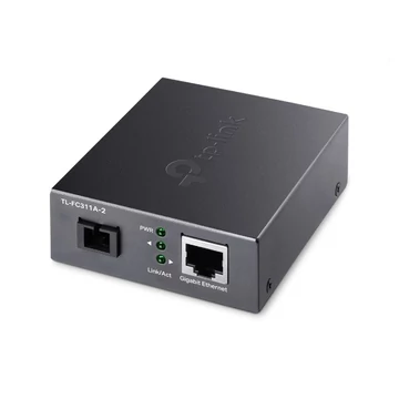 TPLINK TL-FC311A-2 Optikai Media Konverter WDM 1000(réz)-1000FX(SC) Single mód,  TL-FC311A-2 TPLINK TL-FC311A-2 Optikai Media Konverter WDM 1000(réz)-1000FX(SC) Single mód,  TL-FC311A-2