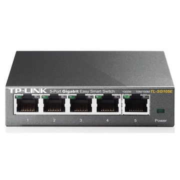 TPLINK TL-SG105E Switch 5x1000Mbps,  Easy Smart,  TL-SG105E TPLINK TL-SG105E Switch 5x1000Mbps,  Easy Smart,  TL-SG105E