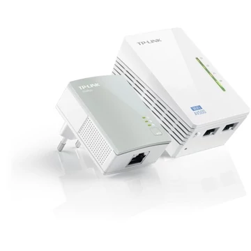 TPLINK TL-WPA4220 KIT Powerline AV600 2x100Mbps + Wireless N-es 300Mbps,  TL-WPA4220 KIT TPLINK TL-WPA4220 KIT Powerline AV600 2x100Mbps + Wireless N-es 300Mbps,  TL-WPA4220 KIT