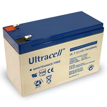 Ultracell UL7AH 12V/7Ah akkumulátor Ultracell UL7AH 12V/7Ah akkumulátor