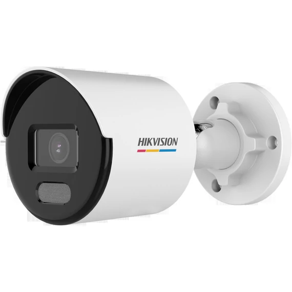 Hikvision DS-2CD1027G0-LUF(2.8mm)(C) IP, Csőkamera, 2 MP, Fix objektív, 2.8mm, ColorVu, Fehér LED, Beépített mikrofon