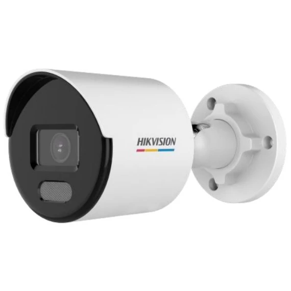 Hikvision DS-2CD1047G0-L(4mm)(C) IP, Csőkamera, 4 MP, Fix objektív, 4mm,30m fehér fény,  Fehér LED