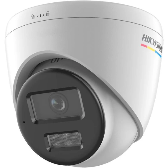 Hikvision DS-2CD1347G2H-LIU(2.8mm) IP Turret kamera, 4MP, 2.8mm Fix objektív, 30m IR és fehér LED megvilágítás