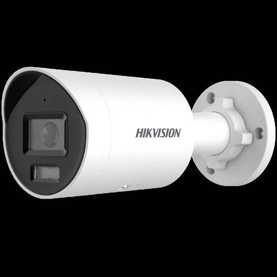 Hikvision DS-2CD2026G2-IU/SL(2.8mm)(D) IP, Csőkamera, 2 MP, Fix objektív, 2.8mm, EXIR 40m,  Fény és hang riasztás,  IR, Beépített mikrofon