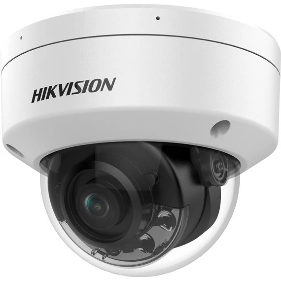 Hikvision DS-2CD2187G2H-LISU(2.8mm)(eF) IP Dómkamera, 8MP, 2.8mm Fix objektív, 30m IR és fehér LED megvilágítás