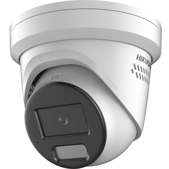 Hikvision DS-2CD2347G2H-LISU/SL(2.8mm)(eF) IP Turret kamera, 4MP, 2.8mm Fix objektív, 40m IR és fehér LED megvilágítás