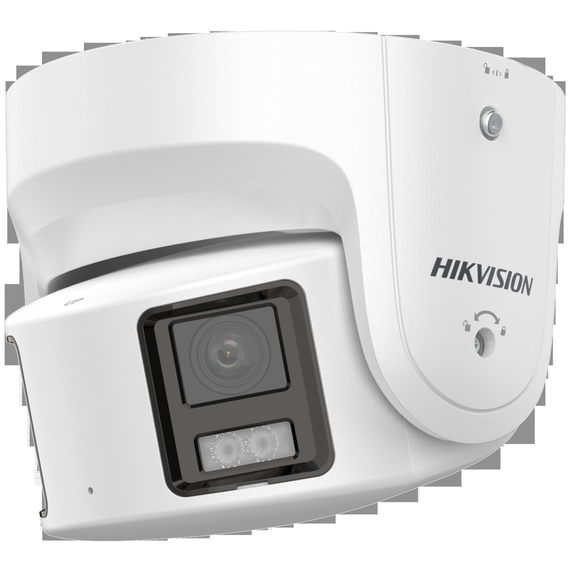 Hikvision DS-2CD2387G2P-LSU/SL(4mm)(C) IP, Turret kamera, 8 MP, Fix , 4mm ColorV,  Pano,  Fény/hang riaszt,  Fehér LED Hang/riasztás I/O, Mikrofon