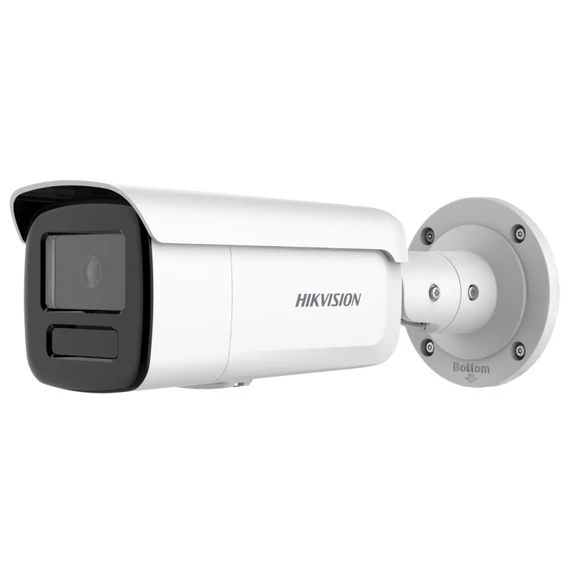 Hikvision DS-2CD2T26G2-ISU/SL(2.8mm)(D) IP, Csőkamera, 2 MP, Fix objektív, 2.8mm, EXIR 60m,  Fény/hang riaszt,  IR,  Hang/riasztás I/O, Mikrofon