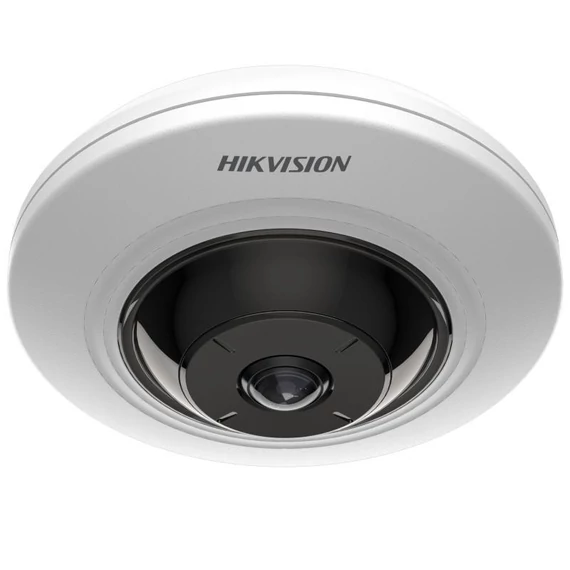 Hikvision DS-2CD3956G2-IS(1.05mm) IP, Fisheye kamera, 5MP, Fix objektív, 1.05mm, IR, 8m, Hang, alarm in