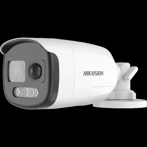 Hikvision DS-2CE12KF3T-PIRXO(2.8mm) Analóg HD, Csőkamera, 3K, Fix 2.8mm, ColorVu, PIR, riasztás KI, fény és hang, 40m Fehér LED