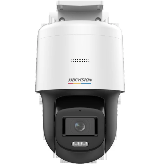 Hikvision DS-2DE2C200SCG-E(F0) PTZ, IP kamera, 2 MP, Fix objektív, ColorVu, 2.8 mm, Fehér LED, Beépített mikrofon