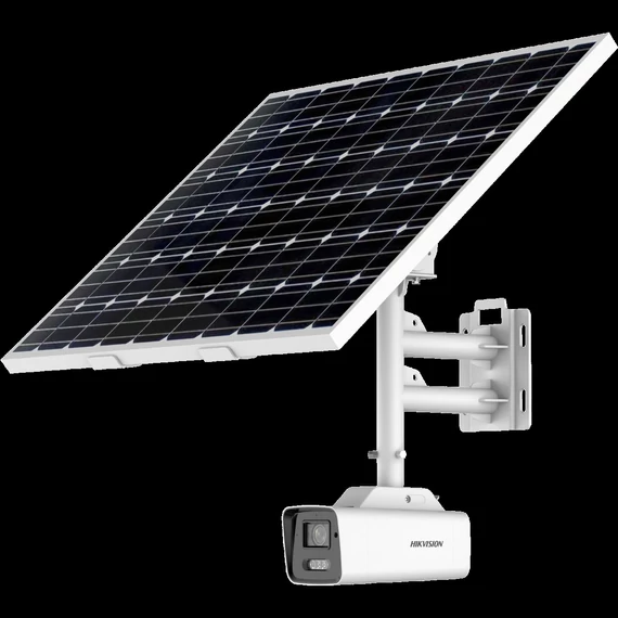 Hikvision DS-2XS6A87G1-L/C32S80(2.8mm) 4K ColorVu Fixed Bullet Solar Power 4G Network Camera Kit