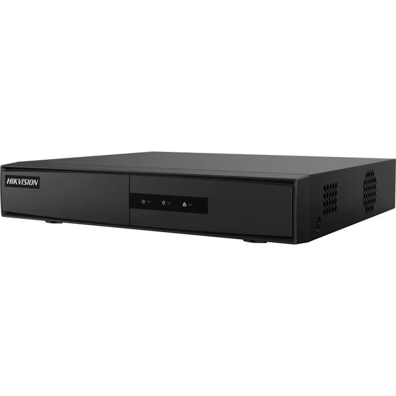 Hikvision DS-7104NI-Q1/4P/M(D) 4 csatornás NVR, 1 HDD-s, Rögzítő POE porttal, 40Mbps hálózati kapacitás