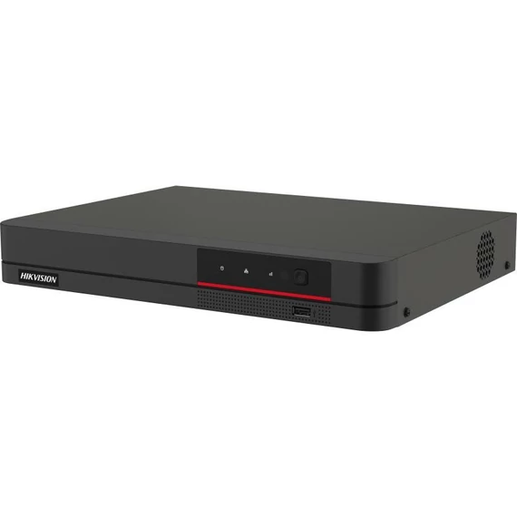 Hikvision DS-7604NI-K1/4P/4G(C) 4 csatornás NVR, 1 HDD-s, Rögzítő POE porttal, 40Mbps hálózati kapacitás