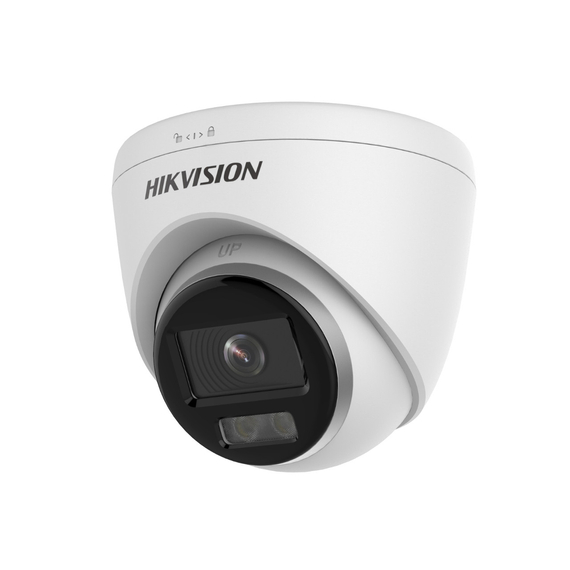 Hikvision DS-2CD1327G0-L(2.8mm)(C) IP, Turret kamera, 2 MP, Fix objektív, 2.8mm,30m fehér fény,  Fehér LED