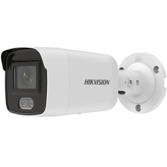 Hikvision DS-2CD2027G2-L(2.8mm)(C) IP, Csőkamera, 2 MP, Fix objektív, 2.8mmColorVu,  Fehér LED