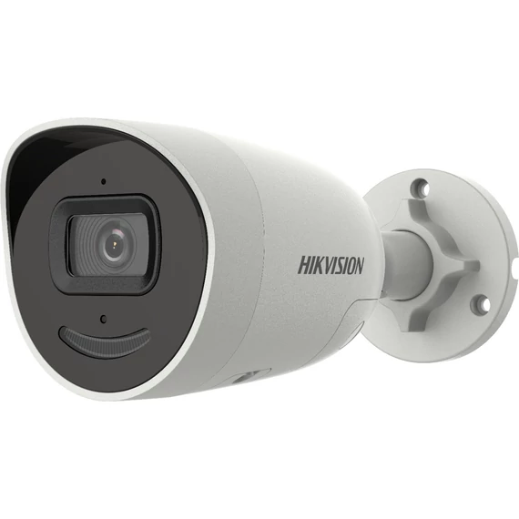 Hikvision DS-2CD2046G2-IU/SL(4mm)(C) IP, Csőkamera, 4 MP, Fix objektív, 4mm, EXIR 40m,  Fény és hang riasztás,  IR, mikrofon,