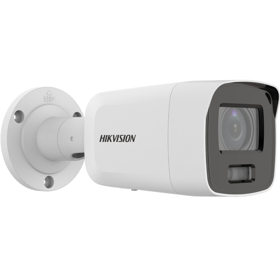 Hikvision DS-2CD2087G2-L(2.8mm)(C) IP, Csőkamera, 8 MP, Fix objektív, 2.8mmColorVu,  Fehér LED