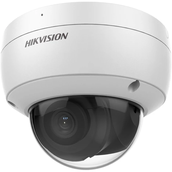 Hikvision DS-2CD2163G2-IU(2.8mm) IP, Dómkamera, 6 MP, Fix objektív, 2.8mm, EXIR 30m,  IR, Beépített mikrofon