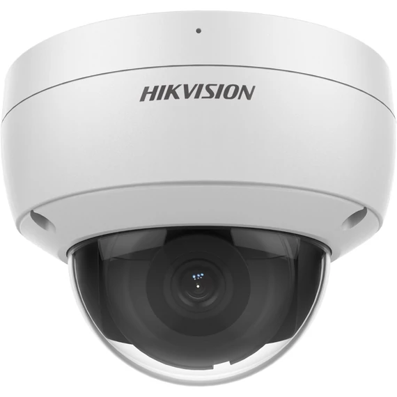 Hikvision DS-2CD2166G2-ISU(2.8mm)(C) IP, Dómkamera, 6 MP, Fix objektív, 2.8mm, EXIR 30m,  IR,  Hang/riasztás I/O, Beépített mikrofon