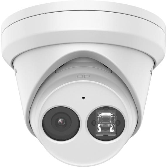 Hikvision DS-2CD2343G2-IU(2.8mm)(BLACK) IP, Turret kamera, 4 MP, Fix objektív, 2.8mm, EXIR 30m, Fekete,  IR, Beépített mikrofon,