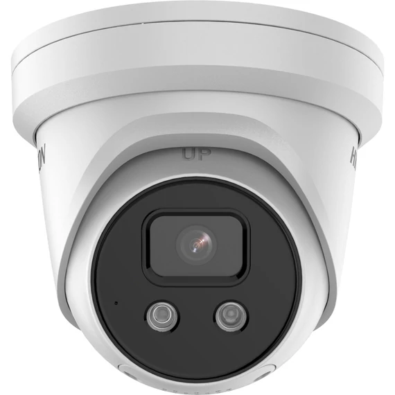 Hikvision DS-2CD2366G2-ISU/SL(2.8mm)(C) IP, Turret kamera, 6 MP, Fix objektív, 2.8mm, EXIR 30m,  Fény/hang riaszt, Hang/riasztás I/O, Mikrofon