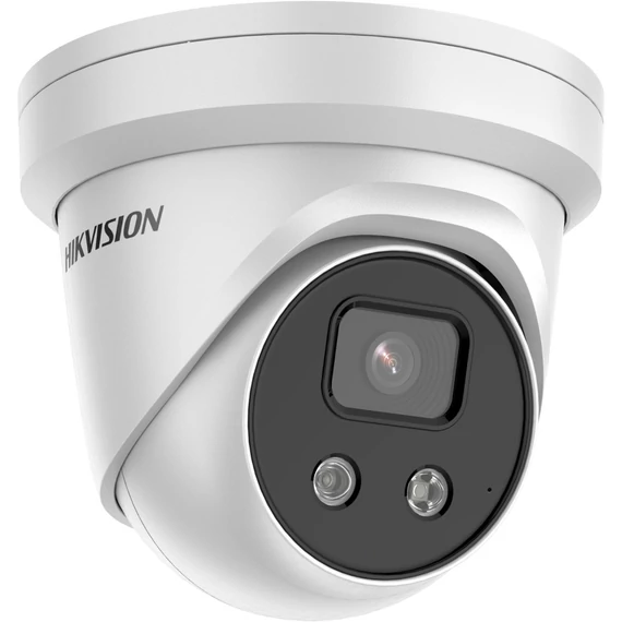 Hikvision DS-2CD2366G2-IU(2.8mm)(C) IP, Turret kamera, 6 MP, Fix objektív, 2.8mm, EXIR 30m,  IR, Beépített mikrofon