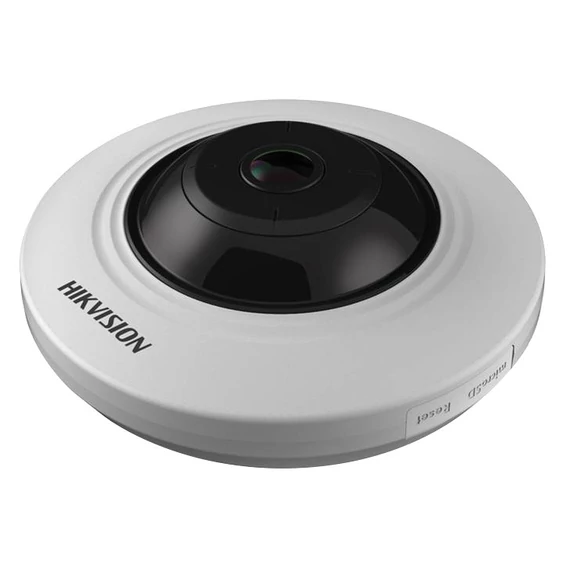 Hikvision DS-2CD2955FWD-I(1.05mm) IP, Fisheye kamera, 5 MP, Fix objektív, 1.05mm, EXIR 10m