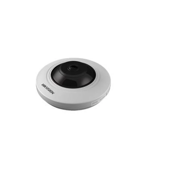 Hikvision DS-2CD2955FWD-IS(1.05mm) IP, Fisheye kamera, 5 MP, Fix objektív, 1.05mm, EXIR 10m,  Hang/riasztás I/O