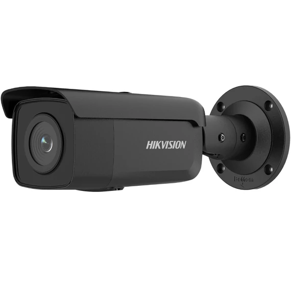 Hikvision DS-2CD2T46G2-2I(2.8mm)(C)(BLACK) IP, Csőkamera, 4 MP, Fix objektív, 2.8mm, EXIR 60m, Fekete,  2 IR LED