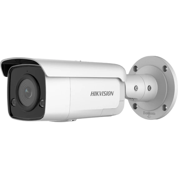 Hikvision DS-2CD2T46G2-ISU/SL(2.8mm)(C) IP, Csőkamera, 4 MP, Fix objektív, 2.8mm, EXIR 60m,  Fény/hang riaszt,  IR,  Hang/riasztás I/O, Mikrofon