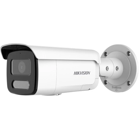 Hikvision DS-2CD2T47G2-LSU/SL(2.8mm)(C) IP, Csőkamera, 4 MP, Fix objektív, 2.8mm ColorVu,  Fény/hang riaszt,  Fehér LED,  Hang/riasztás I/O, Mikrofon