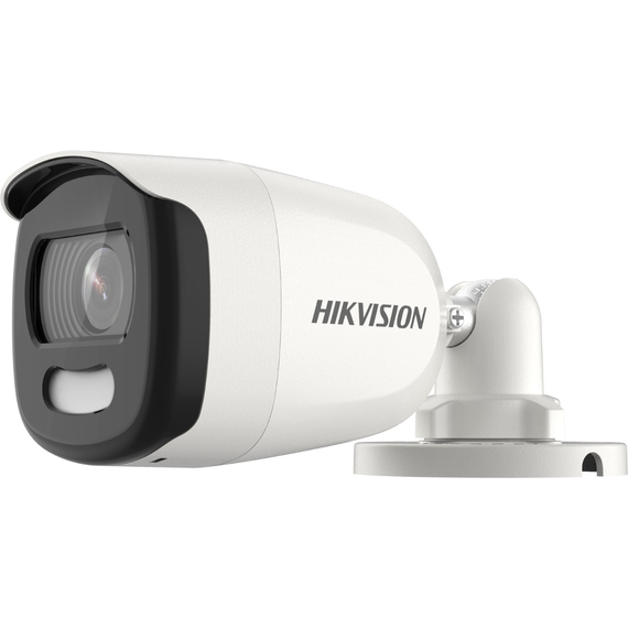 Hikvision DS-2CE10HFT-E(2.8mm) Analóg HD, Csőkamera, 5 MP, Fix objektív, 2.8mm, ColorVu, PoC, 20m Fehér LED