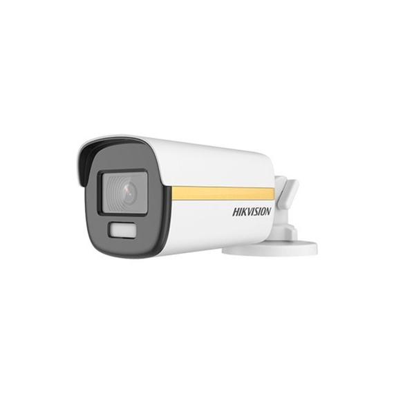 Hikvision DS-2CE12DF3T-FS(2.8mm) Analóg HD, Csőkamera, 2 MP, Fix objektív, 2.8mm, ColorVu, 4 in 1, mikrofon, 40m Fehér LED