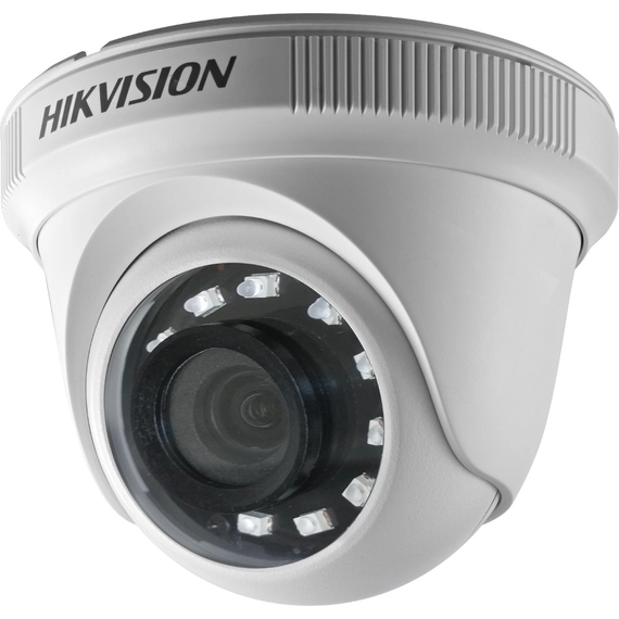Hikvision DS-2CE56D0T-IRPF(2.8mm)(C) Analóg HD, Dómkamera, 2 MP, Fix objektív, 2.8mm, Value, műanyag házas, 4 in 1, 20m IR