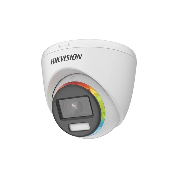 Hikvision DS-2CE72DF8T-F(2.8mm) 2 MP ColorVu THD WDR fix dómkamera; OSD menüvel