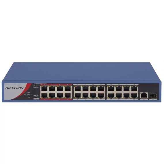 Hikvision DS-3E0326P-E/M(B) 100M POE Switch , 230W, 24+2 port