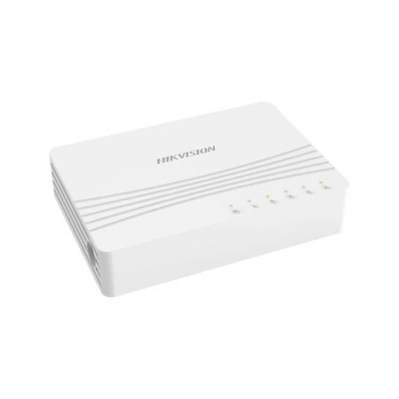 Hikvision DS-3E0505D-E Gigabit Switch, 4 port, műanyag házas