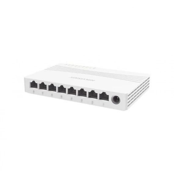 Hikvision DS-3E0508D-E Gigabit Switch, 8 port, műanyag házas