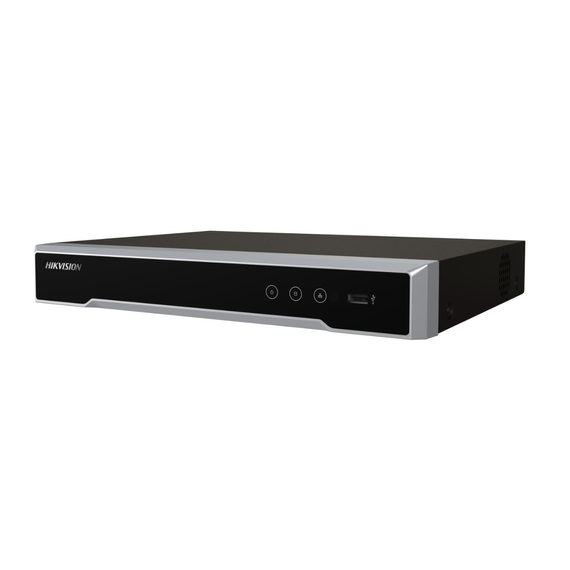 Hikvision DS-7604NI-K1/4G NVR, 4 csatorna, 40Mbps max rögzítés , dekódolás: 4-ch 1080p, HDD:  1, NVR76 4K, Pro