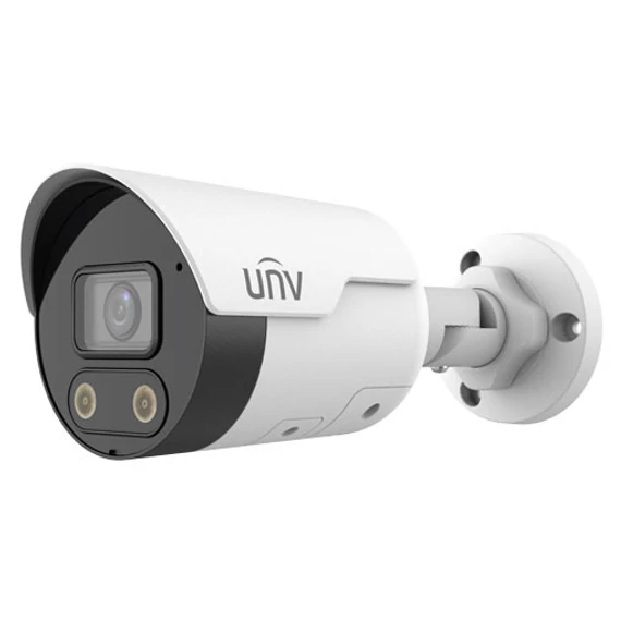 Uniview IPC2124SB-ADF28KMC-I0 IP Mini csőkamera, 4MP, Objektív: 2.8mm, Fix,  IR és LED távolság:  30m, PRIME-I