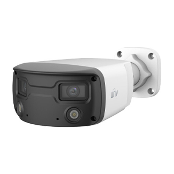 Uniview IPC2K24SE-ADF40KMC-WL-I0 IP panoráma kamera, 4MP, Objektív: 4.0mm, Fix, Fehér LED megvilágítás, Prime-III