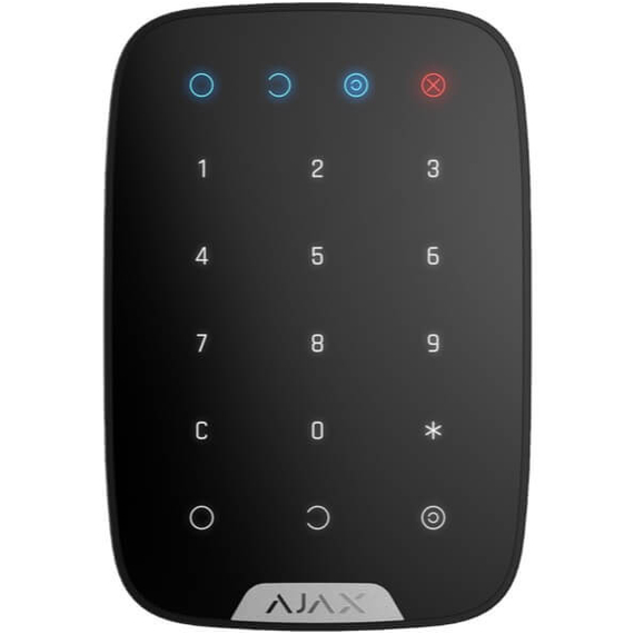 Ajax 30865.12.BL1 Keypad Fibra black